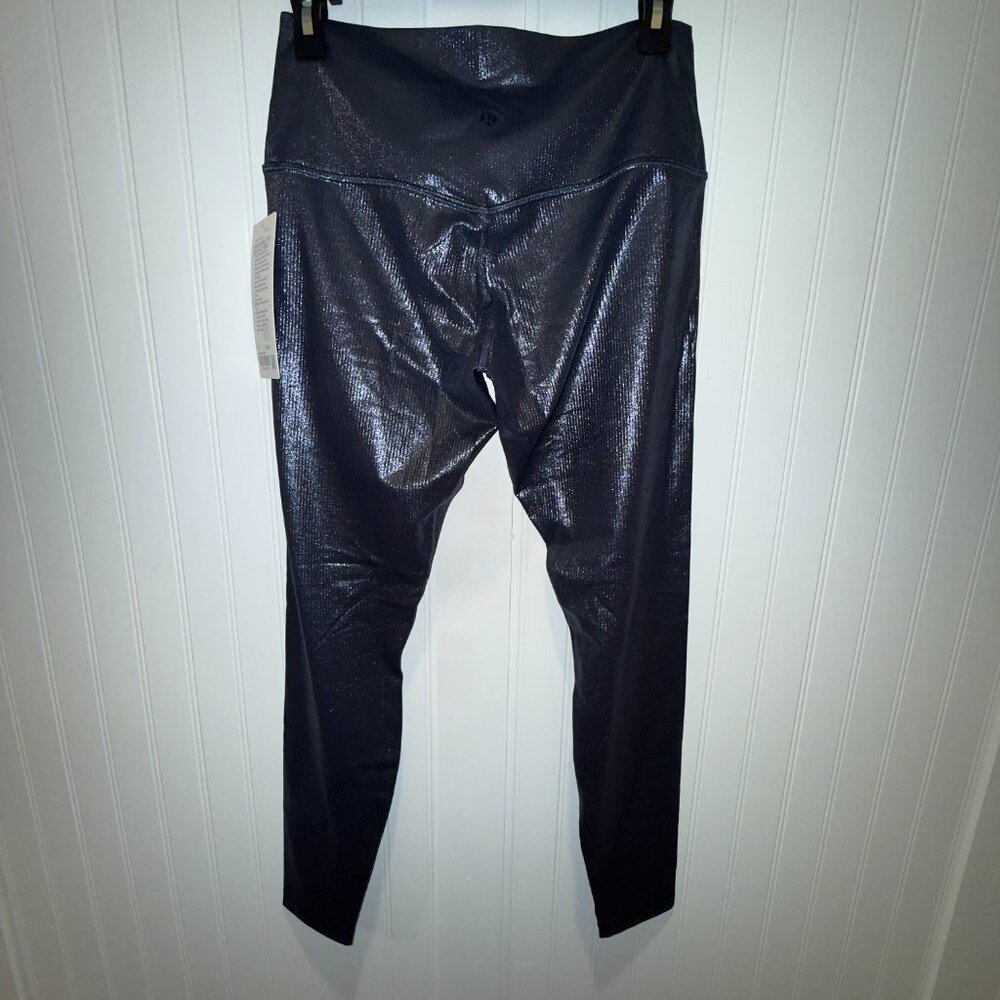 Lululemon Align High-Rise Ribbed Pant 28" in Shine SZ 10 - Picture 3 of 5